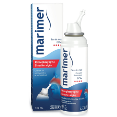 Marimer Spray Nazal pentru Rinofaringite si Sinuzita acuta, 100 ml, Gilbert